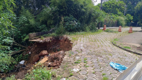 Licitação para obra em erosão no bairro Jardim América entra em andamento em Araxá