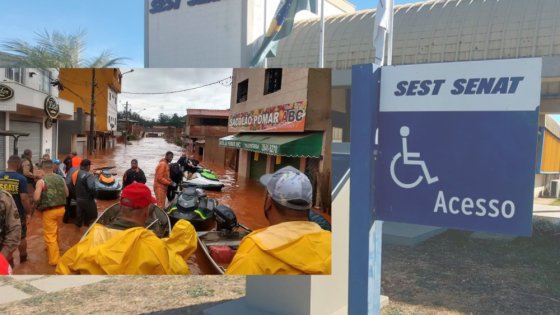 SEST SENAT mobiliza campanha de arrecadação para vítimas das chuvas na Zona da Mata Mineira em Araxá