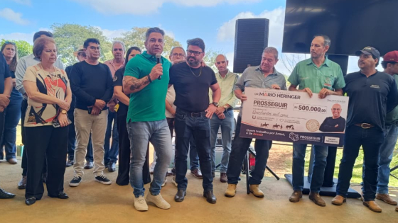 Equoterapia Prosseguir recebe primeira parcela de R$ 500 mil de emenda do deputado Mário Heringer em Araxá