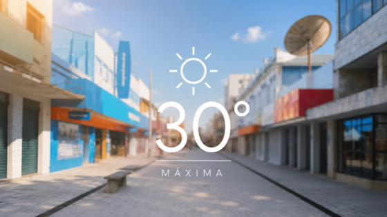 Araxá terá semana de tempo seco e temperaturas de até 32°C, aponta previsão