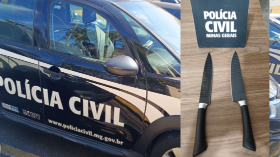 Polícia Civil prende em flagrante suspeito de agredir e ameaçar companheira em Araxá