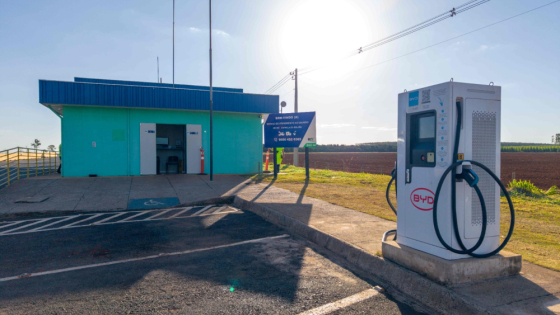 Novo corredor de recarga para veículos elétricos conecta cidades do Triângulo Mineiro e Alto Paranaíba