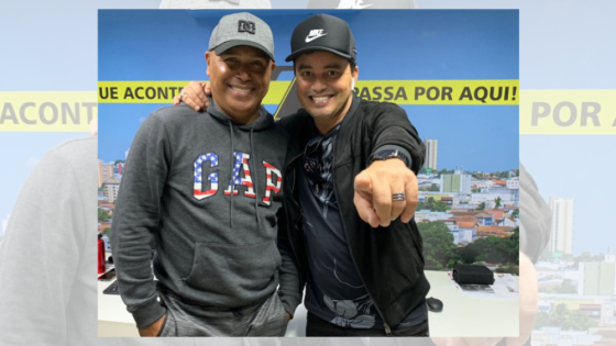 Rick esteve na Rádio Imbiara em 2019 e falou sobre o carinho por Araxá